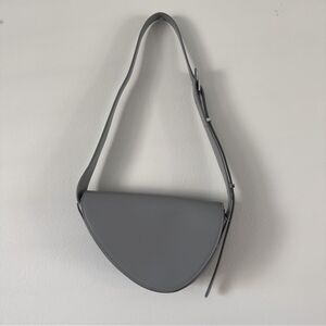 ⭕️ ZARA Bag Grey Leather NEW